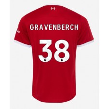 Liverpool Ryan Gravenberch #38 Hemmatröja 2023-24 Korta ärmar